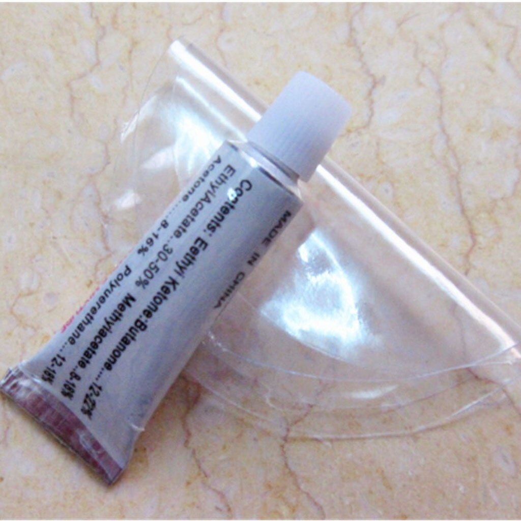 PVC Tire Repair Kit For Inflatable Toy Swimming Pool Inflatable Bed 10ml inflatable repair glue tube PVC patch film