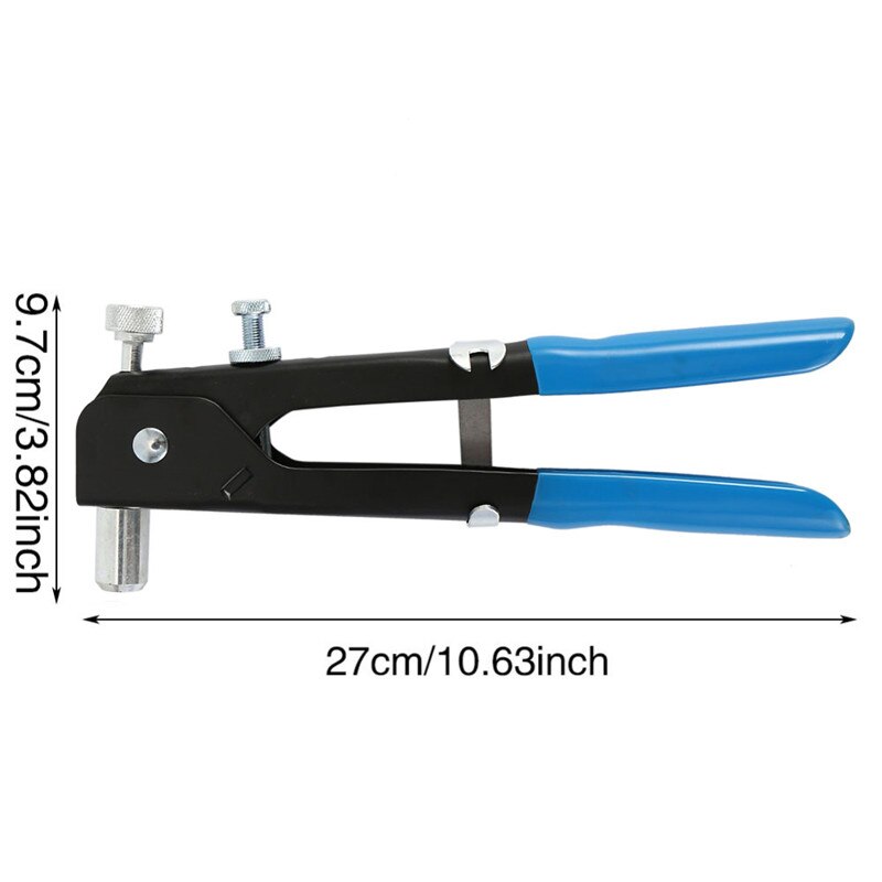86 in 1 Manual Hand Riveter with M3 M4 M5 M6 M8 Rivet Nuts Poles Home Hardware Riveting Tool