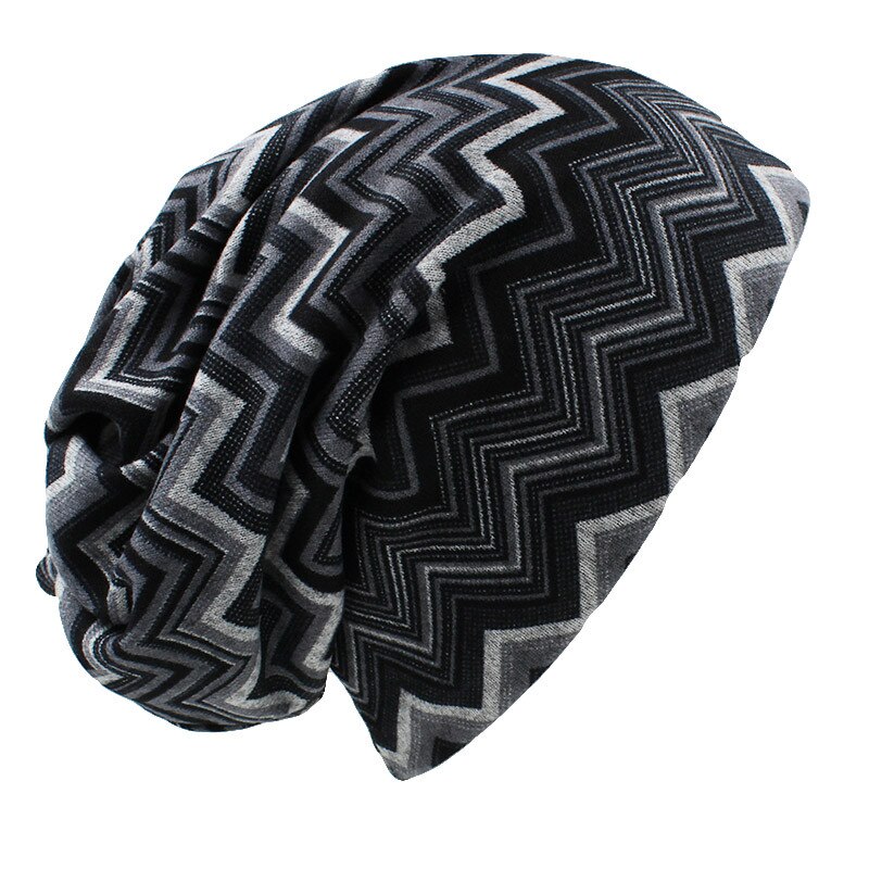 Altobefun merke høst vinter hatter for kvinner skullies og luer menn lue unisex rutete kontrast farge dame lue bht 022: Bht 065 blk