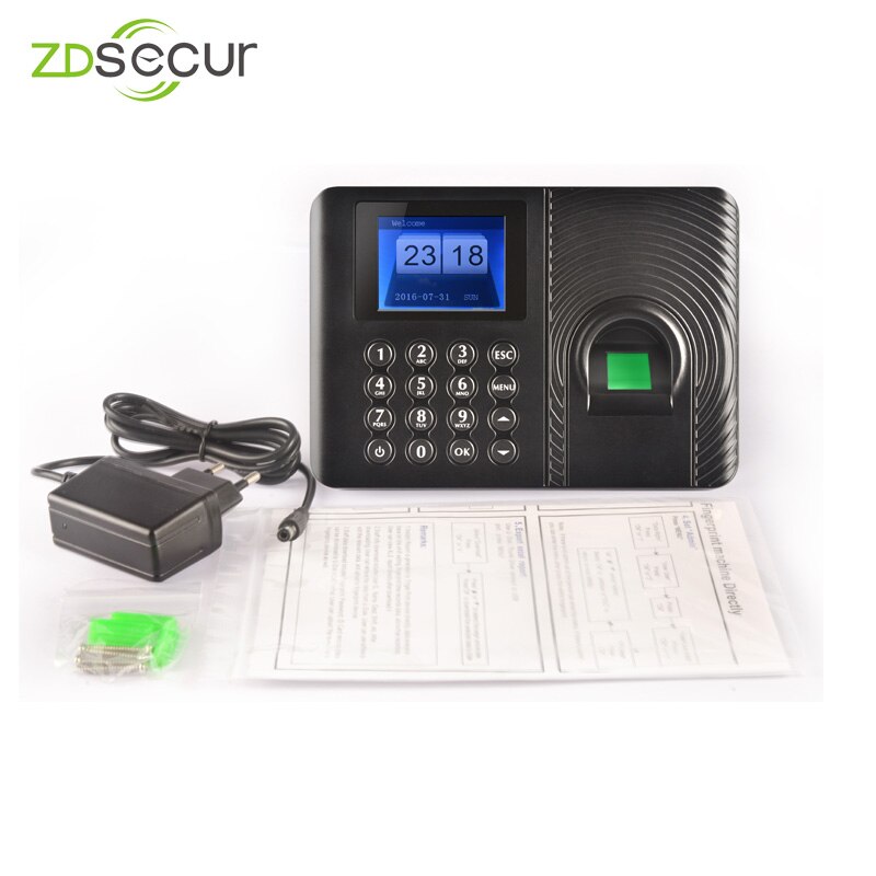 Fingerprint Machine for Office Punch Time Clock for Check in and Check out ZDA3