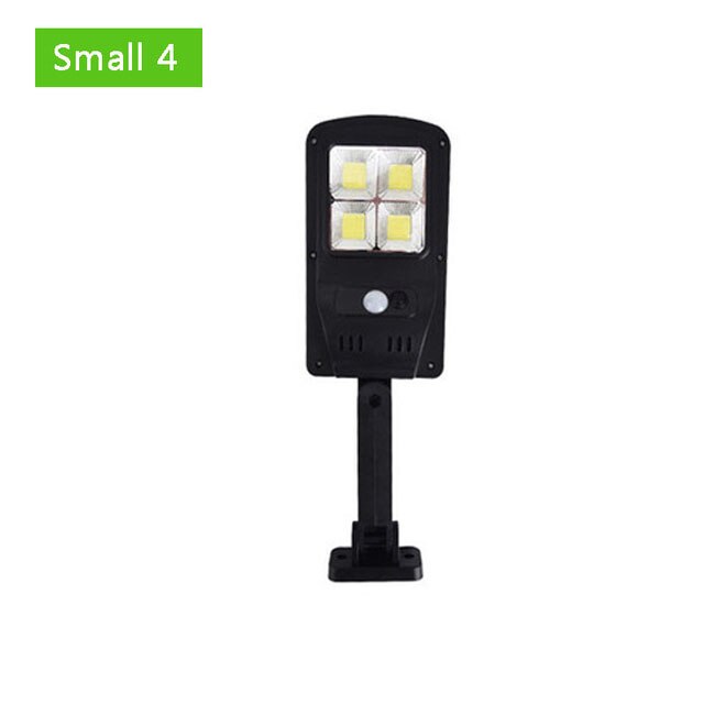 240 COB Solar LED Light Waterproof PIR Motion Sensor Smart Remote Control Lamp Outdoor Street Garden Security Wall Light: Small / No remote control