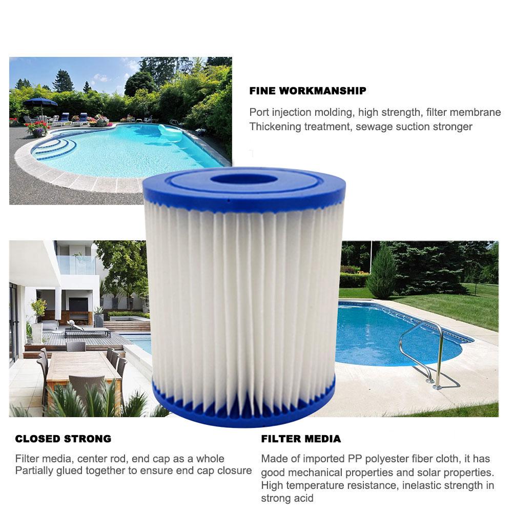 Pool filterpatron type h erstatning filterpatron til svømmehaller