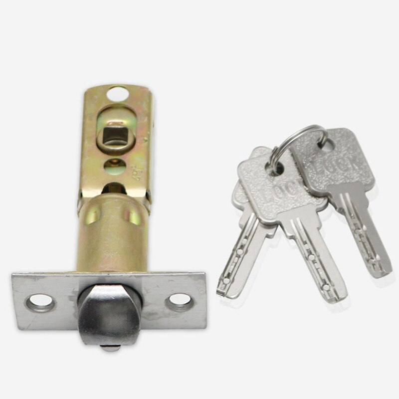 517A Passage Deur Hendels Interieur Zware Vierkante Ronde Deurgrepen Hal Kast Vergrendeling Deur Hendels Voor Slaapkamer Deur