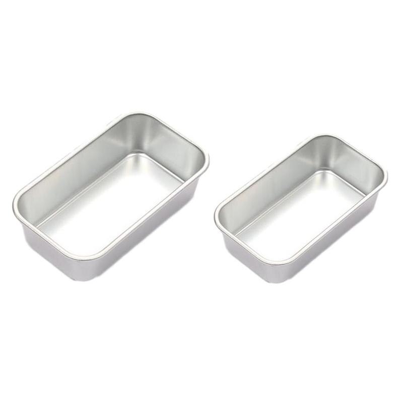 1PC gran molde para pastel cuadrado pastel de Brownie molde Rectangular molde para pan tostado de aluminio molde de hornear