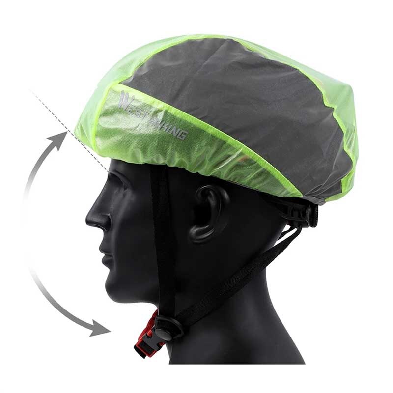 Bicycle Helmet Cover Waterproof Reflective Dustproof Rain Cover Mountain Road Bike Cycling Helmet Covers Bicycle waterproof cap