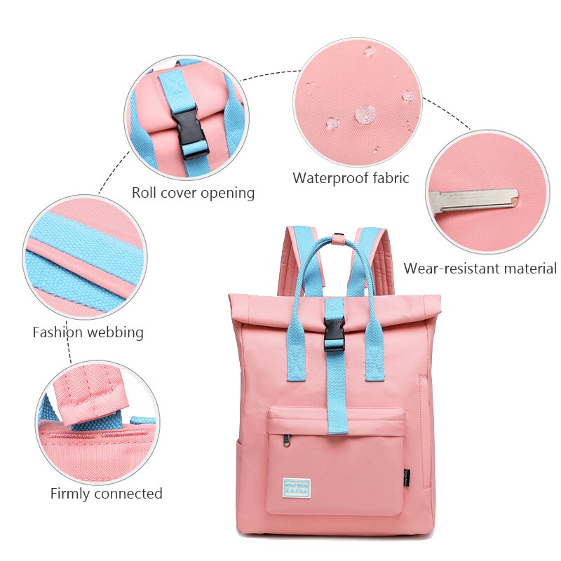 Zaino per Laptop Mochila borse per donna Bolsas Para Mujer Hombre Travel Feminina Plecak Damski Escolar Ordinateurs portabili