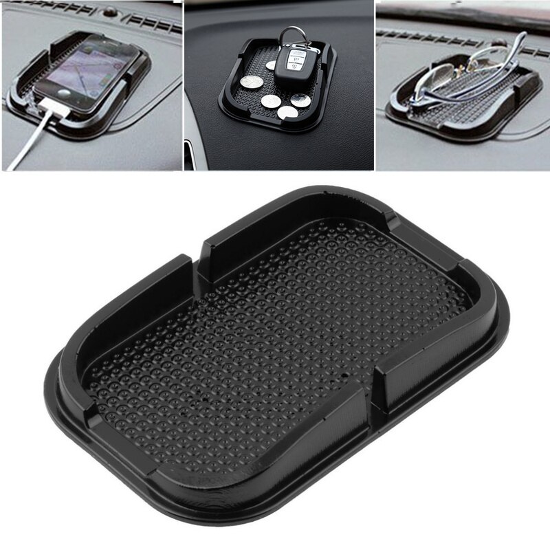 Universal In Car Auto Interieur Accessoies Stuff Floor Telefoon Gadget Matten Tapijt Antislip Grip Pad Gps Houder Mat Anti-Slip
