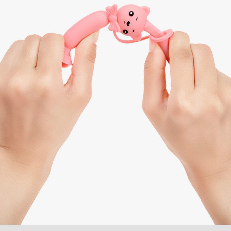 Bear – brosse à dents en Silicone pour bébés de 0 à 3 ans, dessin animé, enfants, formation, -né, lait, fournitures