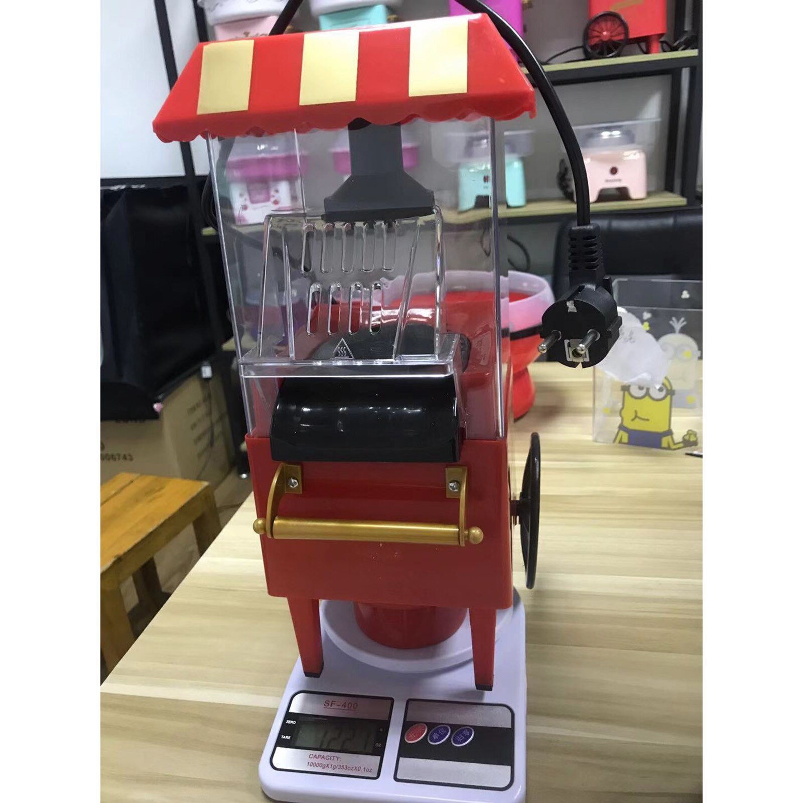 Mini Popcorn Machine Huishoudelijke Elektrische Diy Popcorn Machine Thuis-Made Diy Popcorn Snack Heerlijke Gezonde Idee Voor Kinderen #4