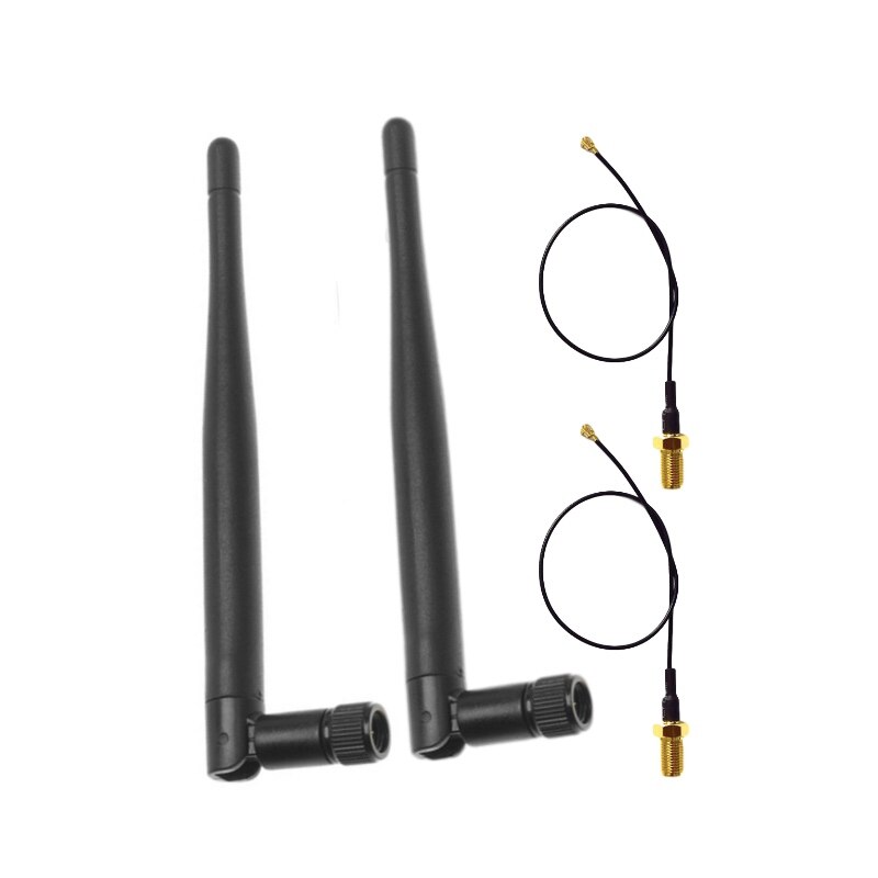 2 Stks/set 3g4G 5dbi Antenne Sma Male Voor 4G Lte Router Externe Antenne 700Mhz-2690Mhz Router antenne Sterkte Wifi Signaal: 2PCS