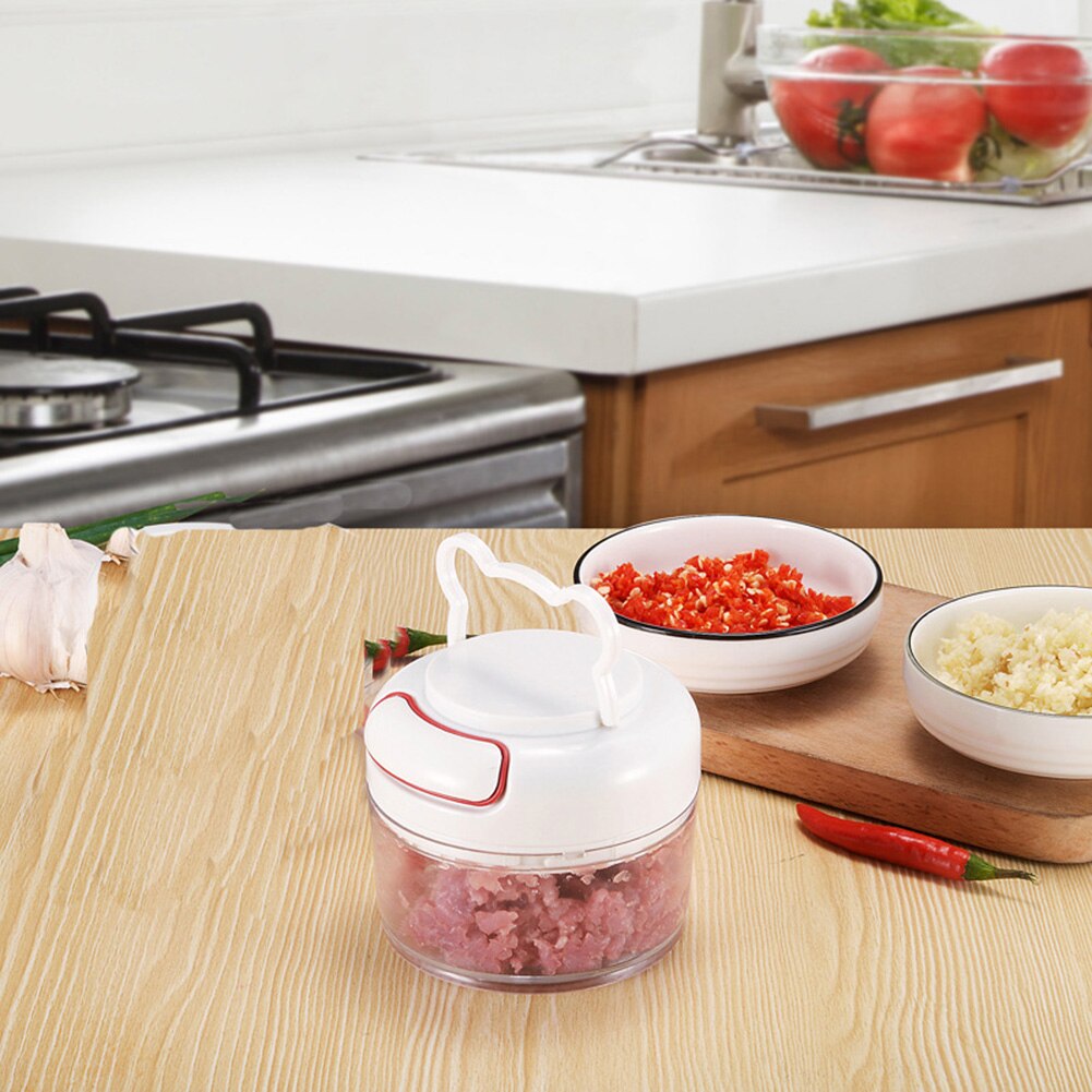 Mini Knoblauch Zerhacker Brecher Presse Küche Spielereien Hand Lebensmittel Lebensmittel Cutter Prozessor Für Gralic Zwiebel Muttern Küche Werkzeug
