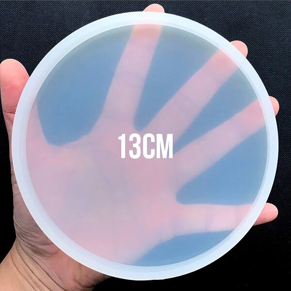 Molde fluido artst redondo para petri, forma de silicone redonda, fabricante resina epóxi, suprimentos para arte faça sua própria resina epóxi moldes dos moldes: 02