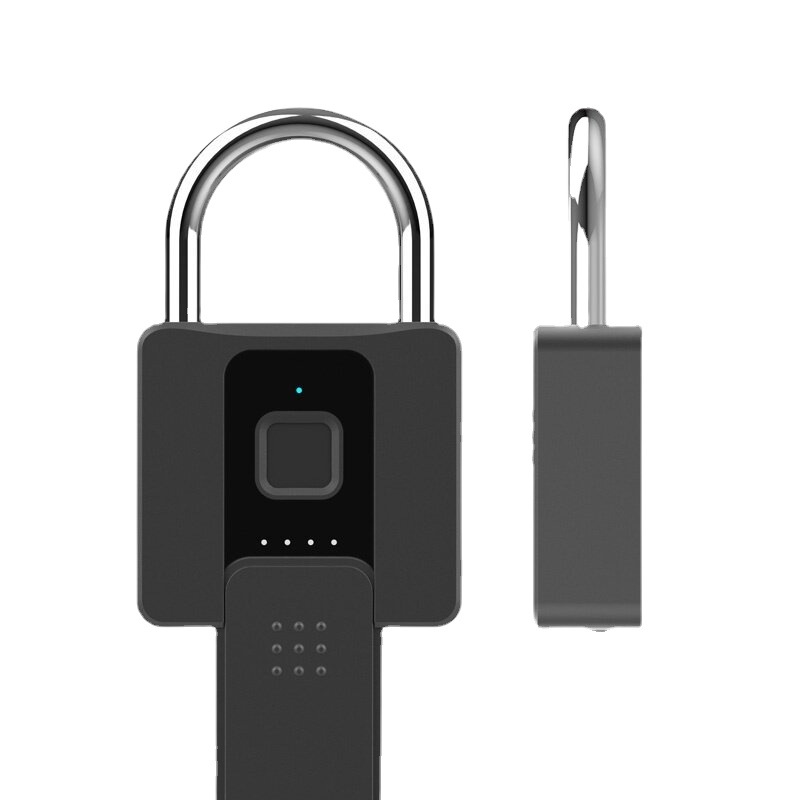 Smart Lock Outdoor Waterproof Fingerprint Padlock Courtyard Warehouse Large Lock Intelligent Remote Anti-theft Smart Lock