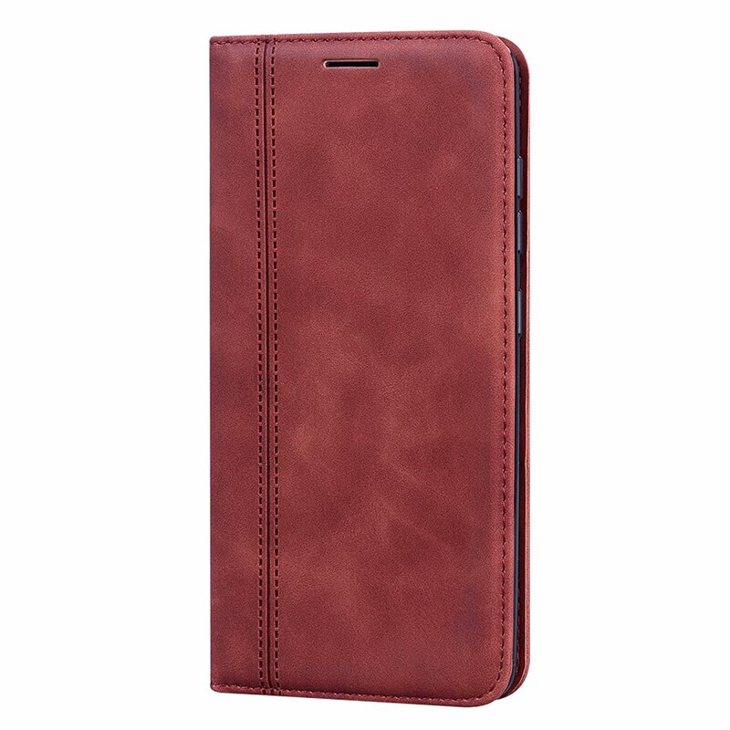 Flip Leather Case For on Huawei Honor 10X Lite Cover Case For Honor 10x lite Case Honor 10 x lite: XN Brown