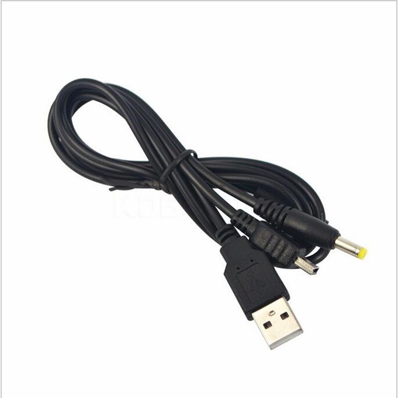 2 In 1 Usb Charger Cable Data Transfer Power Opladen Cord Voor Sony Playstation Portable Psp 1000 2000 3000 pc Sync Wire Lead