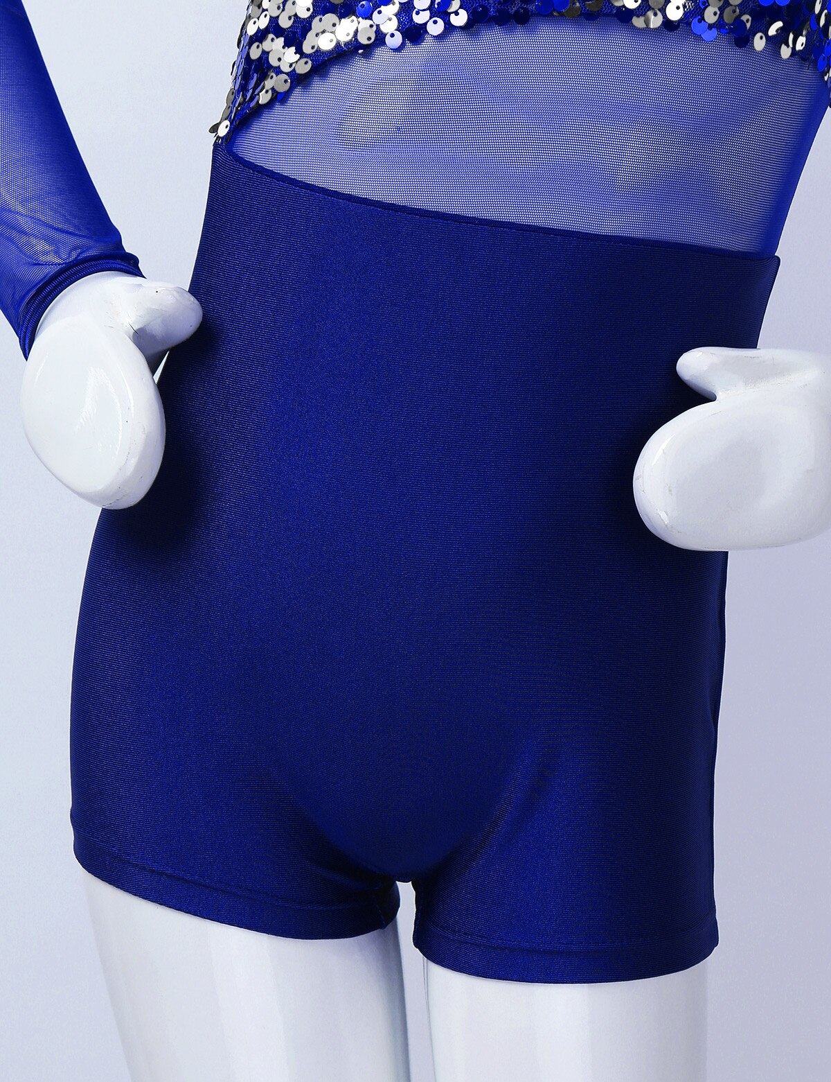 Fushinu Dames Kleurenblok Taille Ingesnoerd Gymnastiekpak Ballet Oefenkleding kopen vanaf een prijs van 5.33