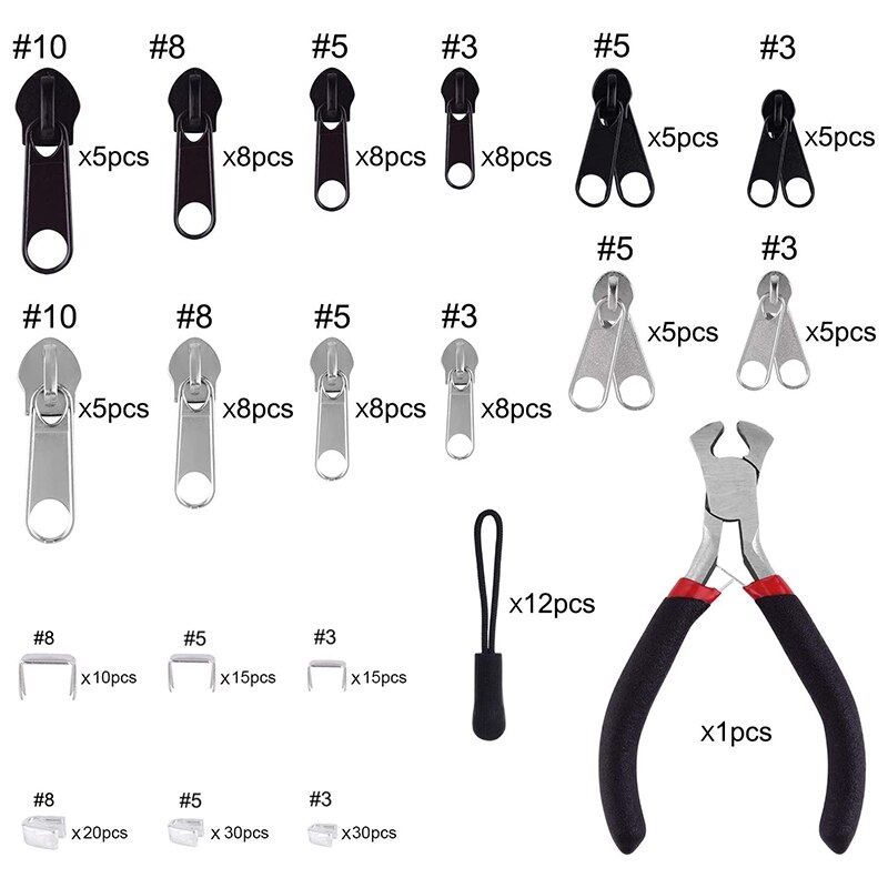 Rits Reparatieset - Vervanging Rits Slider | Rits Vervanging met