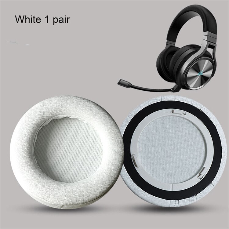 Replacement Earpads for CORSAIR VIRTUOSO RGB Wireless SE Headset Headphones Leather Sleeve Earphone Earmuff: White