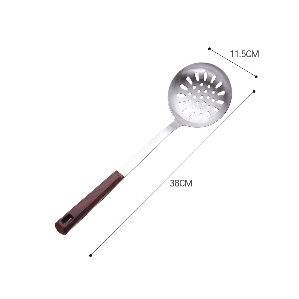 1 Set of 7 Pcs Stainless Steel Cooking Utensils Heat-resistant Kitchenware #q