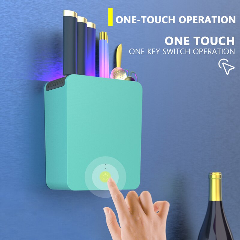 Intelligente desinfectie messenhouder droogmes koksmessenset schaar desinfectie snijplank eetstokjes