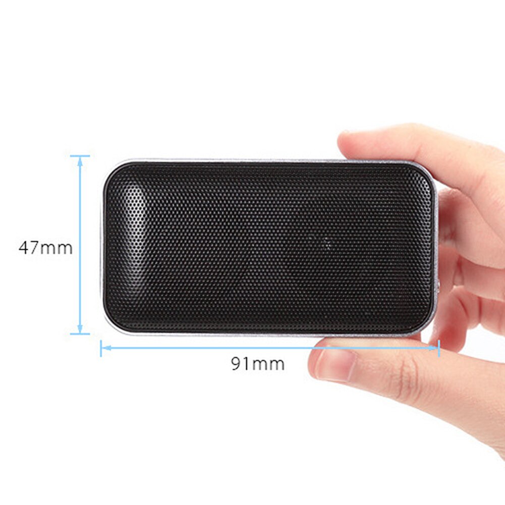 Draagbare Draadloze Mini Stijl Bluetooth Speaker Ondersteuning Tf Card Usb Oplaadbare