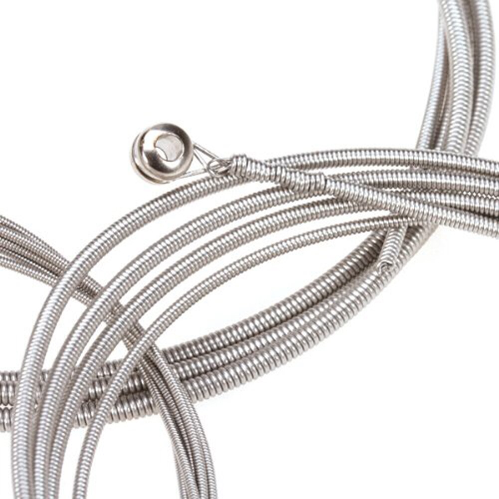 1 Set Van 4 Pcs String Basgitaar Onderdelen 4 Stalen Snaren Diameter 0.1 Inch/0.08 Inch/0.055 inch/0.04 Inch Gitaar Accessoires