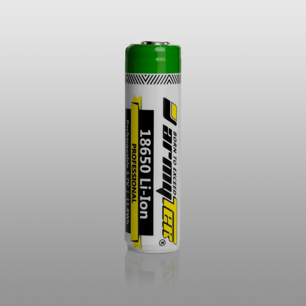 Armytek 18650 Li-Ion batterie 3200mAh Rechargeable batterie protégée pour lampe de poche/torche seulement