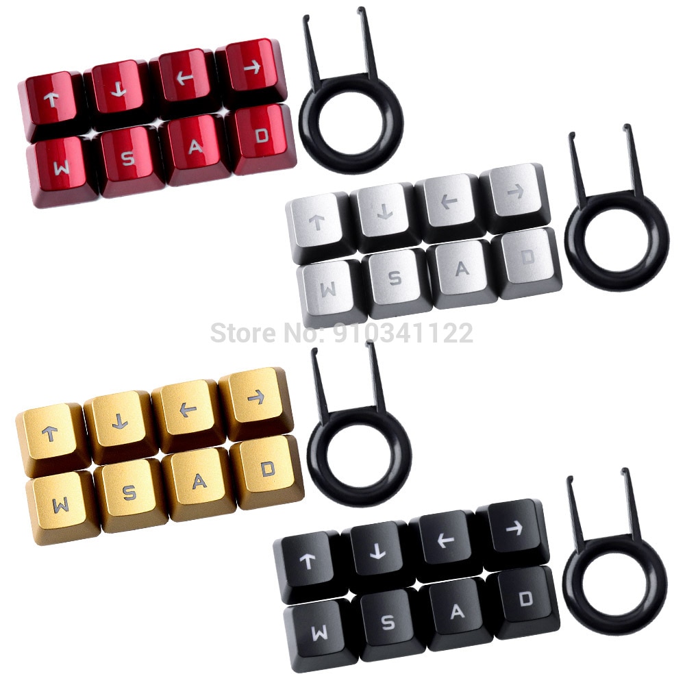 Arrow Keys↑↓←→ Vervanging Keycaps Voor Logitech G310 G413 G613 G810 G910 Toetsenbord Romer G (Up Down Links Rechts Toetsen)