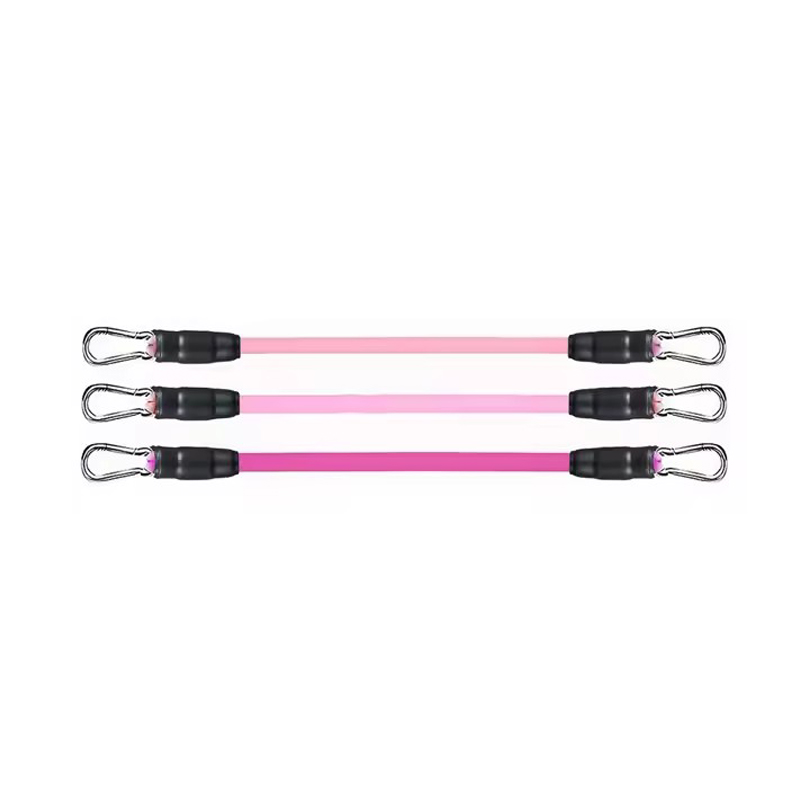 Ankle Straps Resistance Bands Set Fitness Workout Exercise Equipment Ankle Weight Yoga Elastic Fitness Band For Gym Man Woman: Red