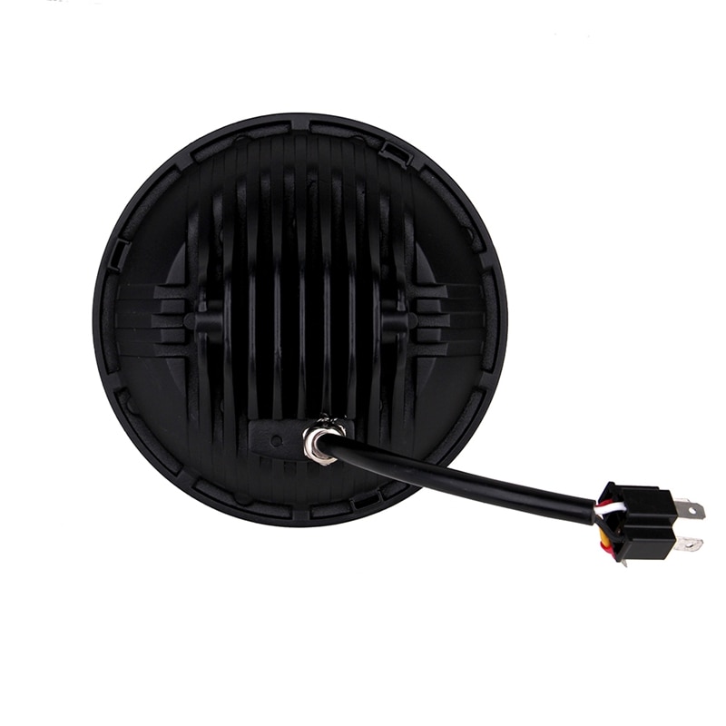 2 st 7 tum runda 150w totala ledstrålkastare för jeep wrangler jk tj  lj 1997-17