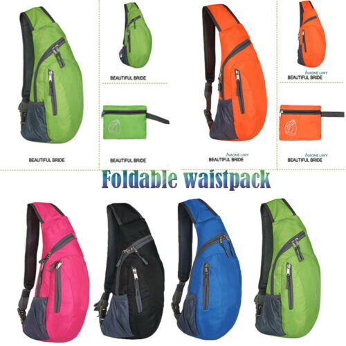 Unisex Solid Cross Body Sling Bag Schouder Outdoor Sport Borst Taille Packs Reizen Wandelen Camping