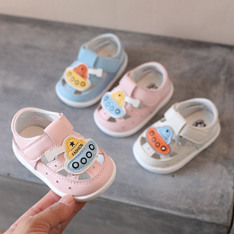 Scarpe estive per bambini sandali per bambini antiscivolo comodo bambino primi camminatori Cartoon simpatici sandali per bambini SXJ032