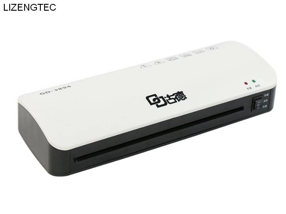 LIZENGTEC Office Roll Laminator Machine for A4 Paper Document Photo