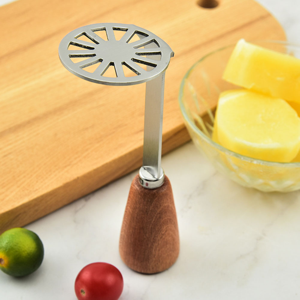 Presse-purée de pommes de terre, presseur manuel en acier inoxydable, outil manuel de fruits en métal, presse de cuisine pour légumes, avocat, ail, citrouille