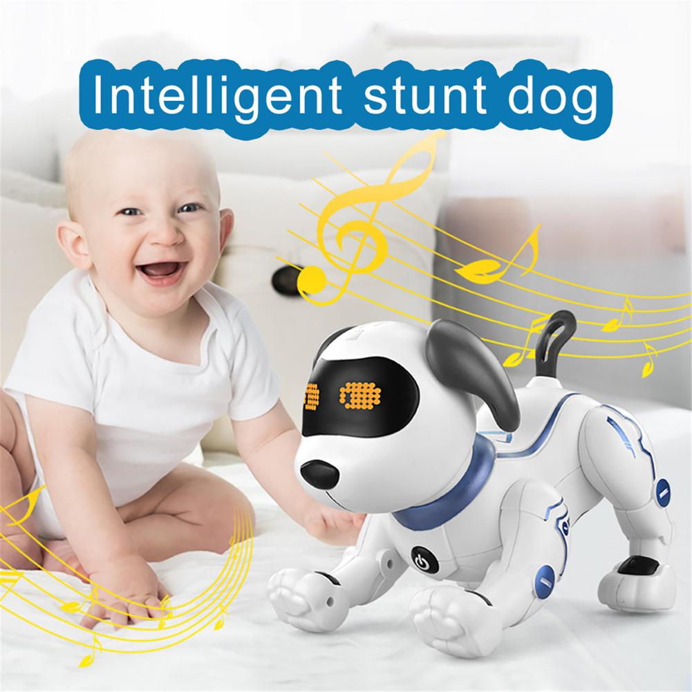 Kinder Fernbedienung Smart Roboter Hund Drahtlose Kinder Spielzeug Smart Reden RC Roboter Hund Spaziergang Spielzeug Weihnachten