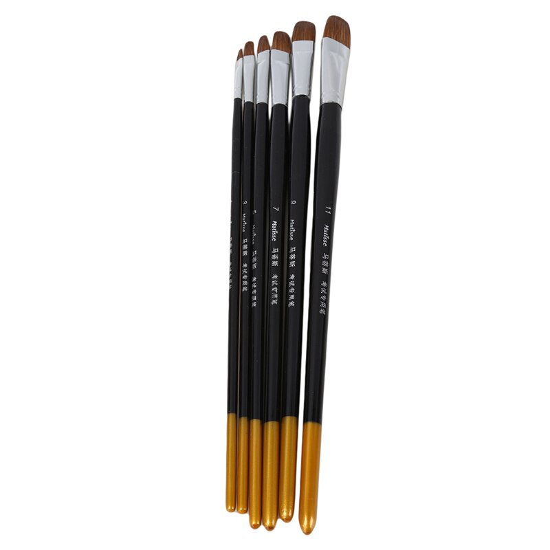 Legno Acquerello Pennello Da Disegno Pittura Rifornimenti di Arte della Penna Della Spazzola Artista Pennelli Pittura A Olio Vernice Acrilica spazzola impostato