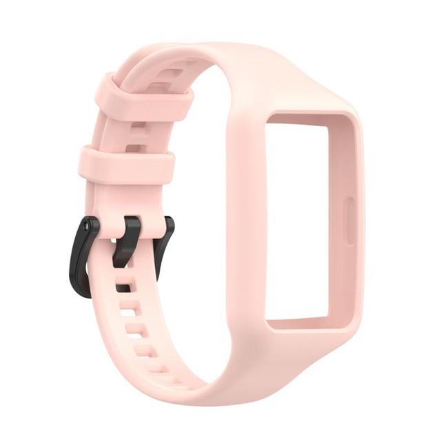 Til huawei honor band 6 pro silikone sportsremme smart urrem til honor band 6 armbånd tilbehør til huawei band 6 rem: 7 let pulver