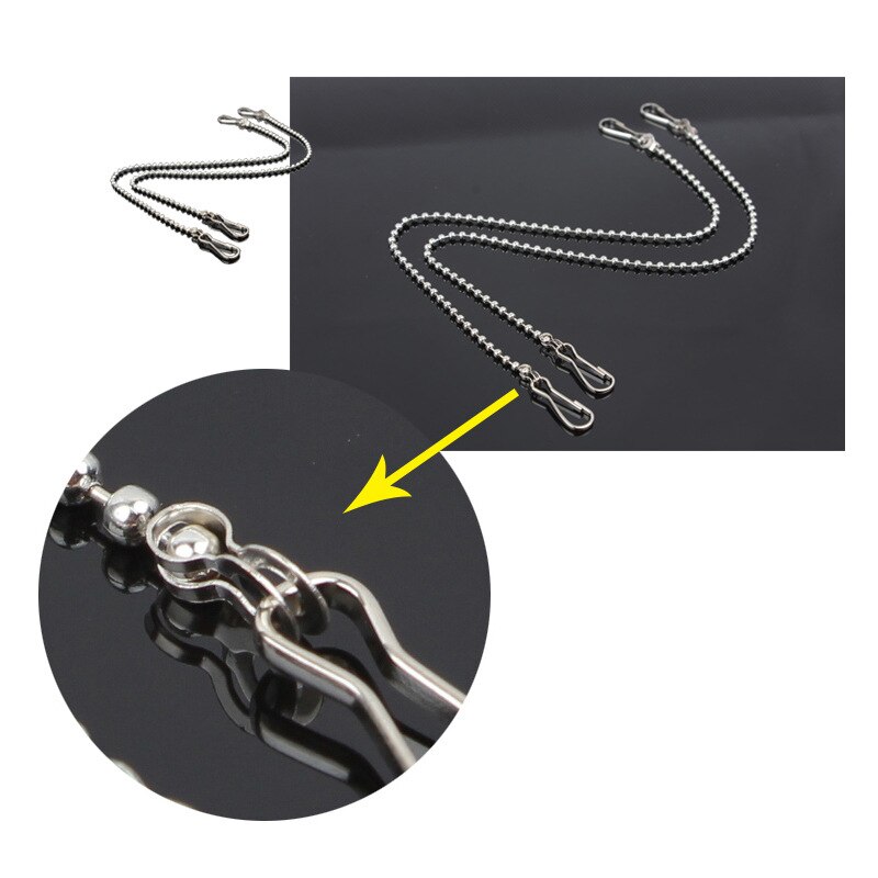 52/28/15cm Hanging flag chain poster pole hanging axle special hanging chain supermarket flag pole hanging chain hook hanging ac