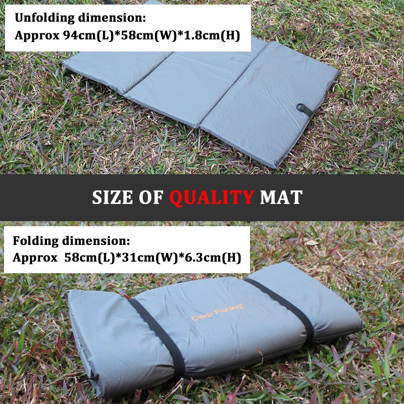 RANRAO Vis Bescherming Pad, Opvouwbare Vissen Onthaken Mat Karper Landing Mat Digtal Weihgt Weegschalen Tackle Tackle Tool, Vissen Onhaken Mat