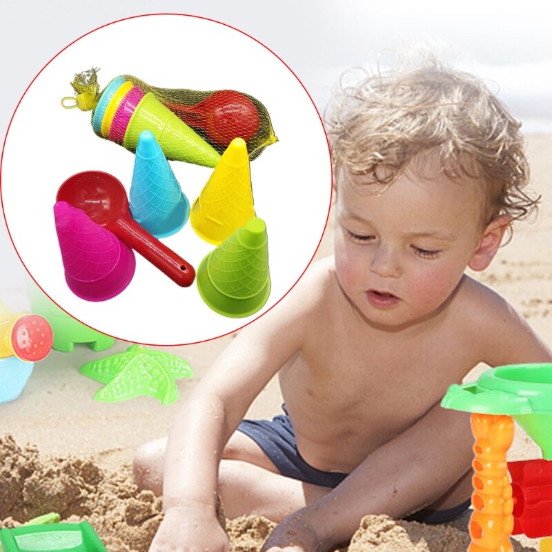 Infants Sand Toys Game in Beach Seaside/Pool Digging Time for Age 1-3 Kids Colorful Sand Boxes for Infants 6-12 Months