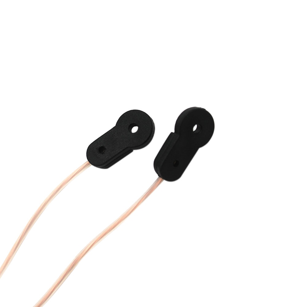 75 Ohm Sound Radio Antenna Stereo Connector HD Accessories Male Indoor Use For Receiver Home T Shape Dipole Transparent FM