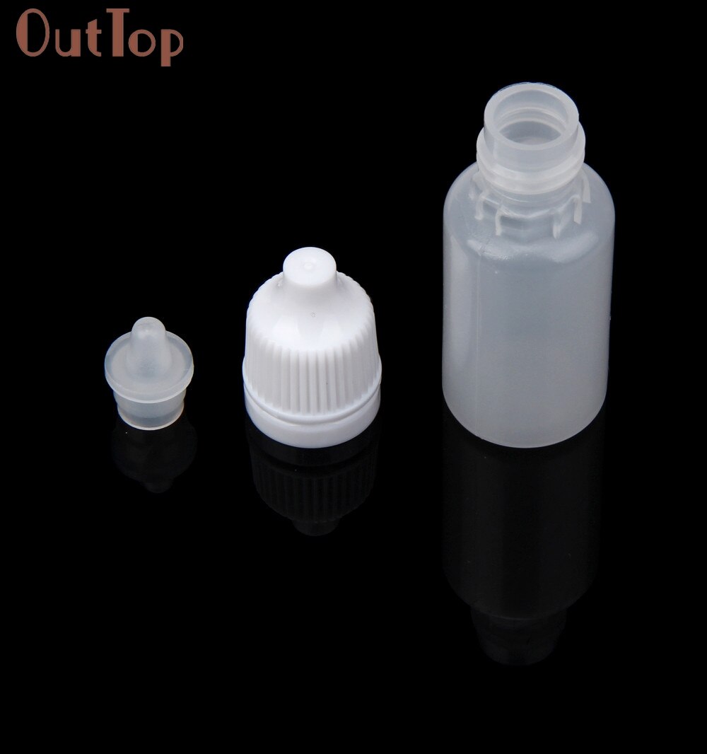 Outtop 50 Stuks 5 Ml/10 Ml/15 Ml/20 Ml/30 Ml/50 Ml lege Plastic Squeezable Dropper Flessen Eye Liquid Dropper Hervulbare Flessen 18mar29