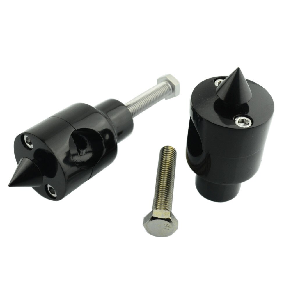 Presilha de guidão para moto, peça cromada e preta de 1 "25mm, para moto e rbike barra para: Black