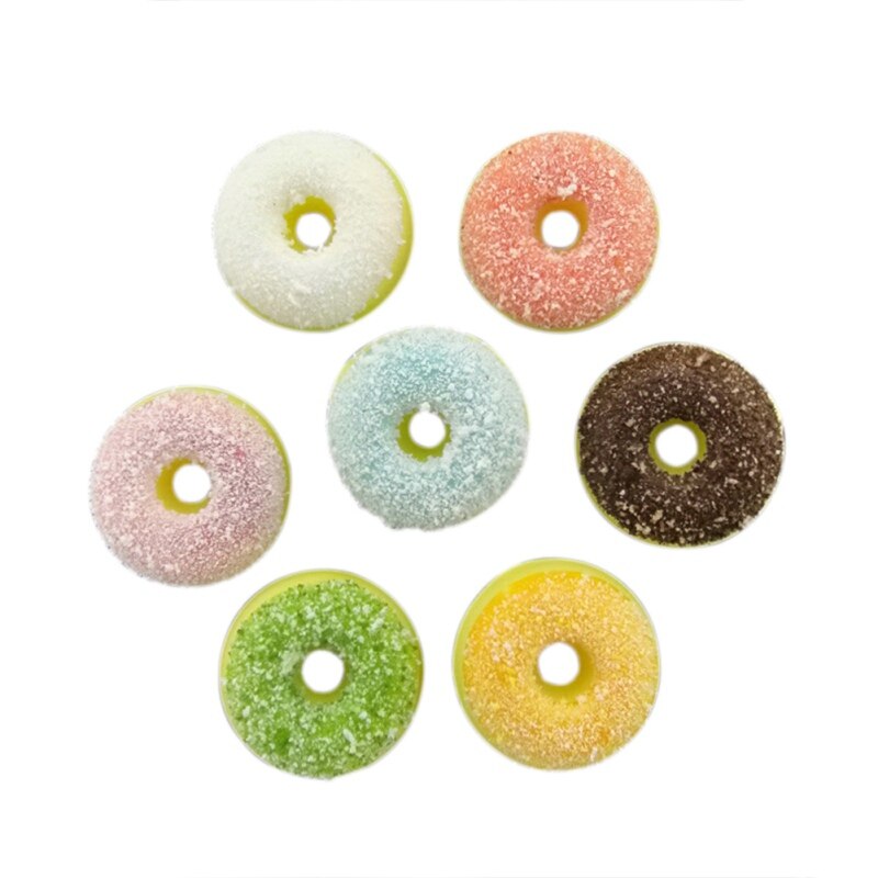 Leuke Zoete Donut Donut Koelkast Bericht Magneet Souvenirs, Simulatie Voedsel Magneet Voor Kinderen Bericht Houder Decoratie