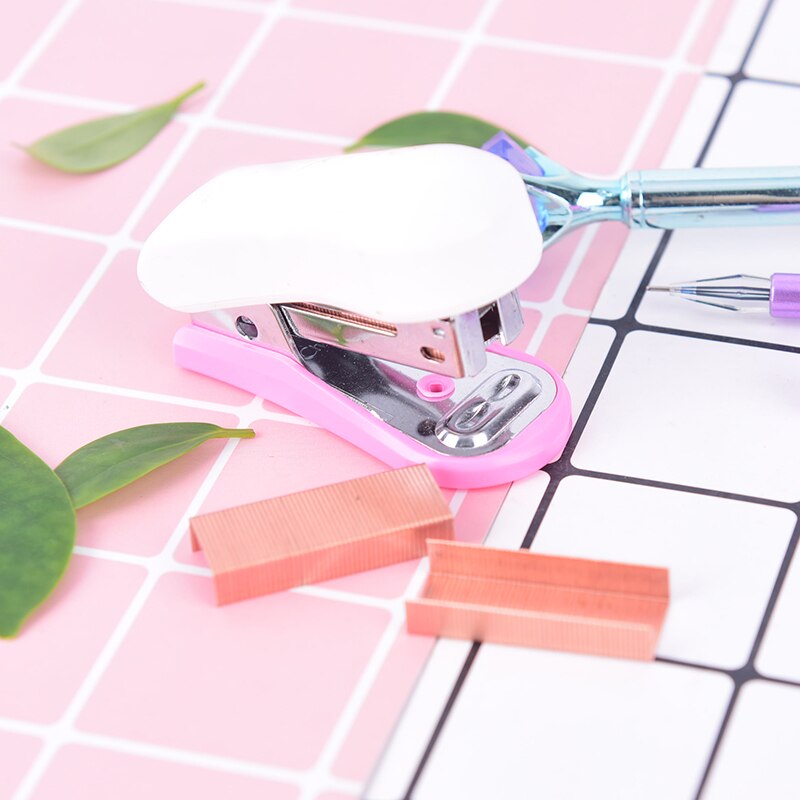 1000pcs/lot Staples Size 12# Staples Box 24/6 Metal Stapler For Staplers Office Home School Stationary Supply Rose Gold