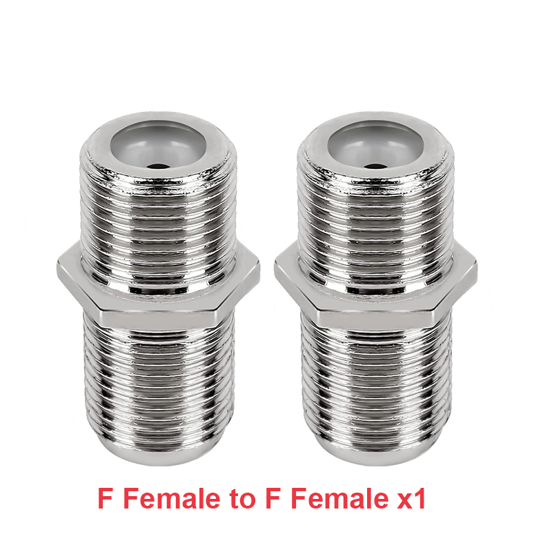 Adaptateurs F Type vers TV IEC, connecteur de prise d'antenne aérienne TV à 90 degrés, adaptateur à Angle droit, prise câble coaxial, ensemble de F-TV, 1 pièce: MULTI