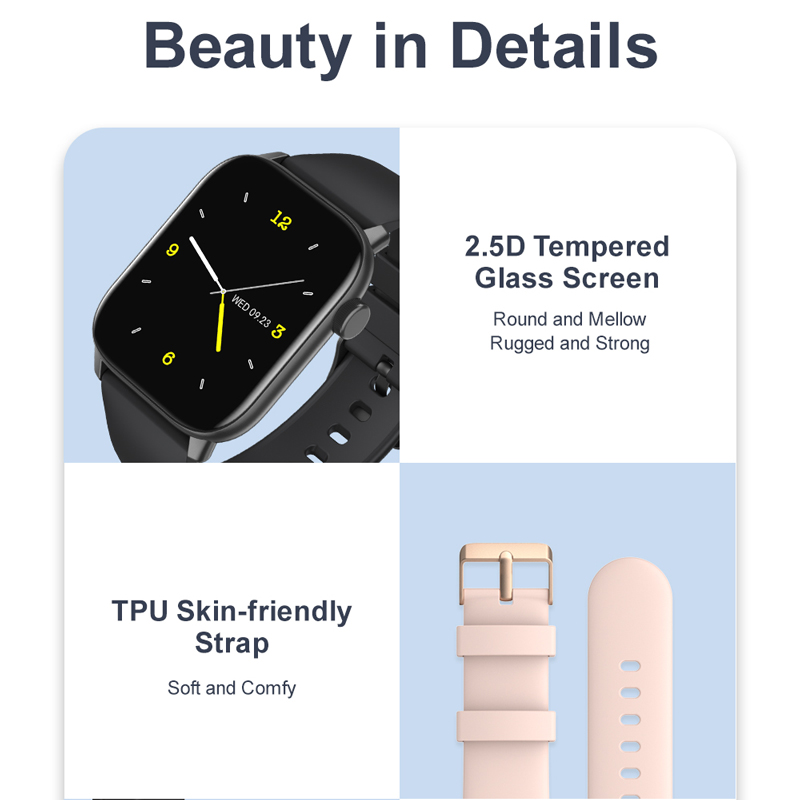 Rollstimi Smart Watch Men Lady Full Touch Blood Pressure Monitor Fitness Tracker Sport smart wristband sport Smart Clock