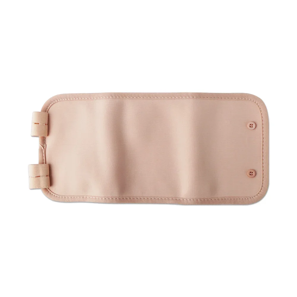 Bio-rizinusölpackung, wiederverwendbare packung mit weichen, elastischen bändern, kompression, verbessert den schlaf, rizinusölwickel für die leber, rizinus: Armeegrün