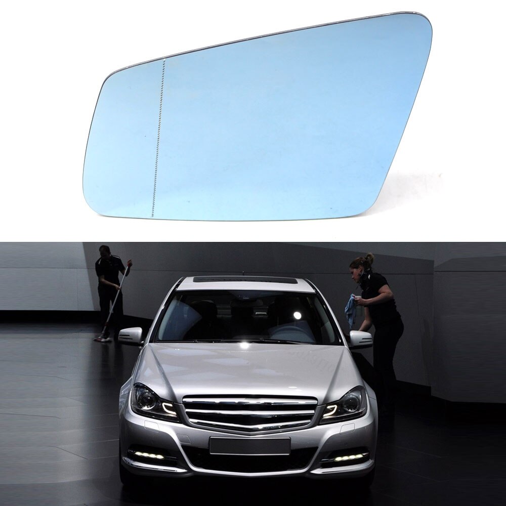 For Mercedes-Benz W212 W204 W221 C180 C250 C300 C350 E200 E250 E300 E350 E550 Right/Left Side Wing Mirror Glass