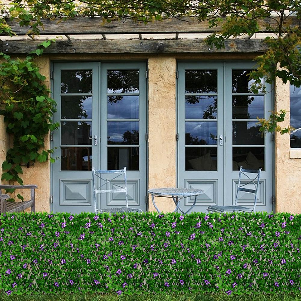 Kunstmatige Patio Hek Privacy Screen Roll Gazon Decoratieve Hekwerk Panel Hedge Balkon Yard Privacy Screen Achtergrond Decor